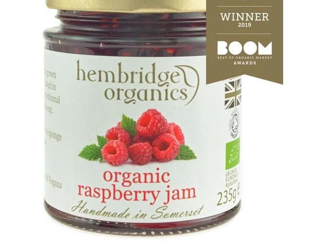 Organic Jam Raspberry