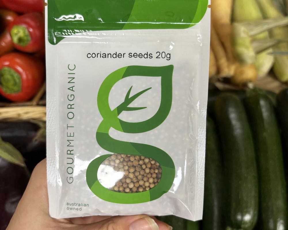 Gourmet Organic Coriander Seed