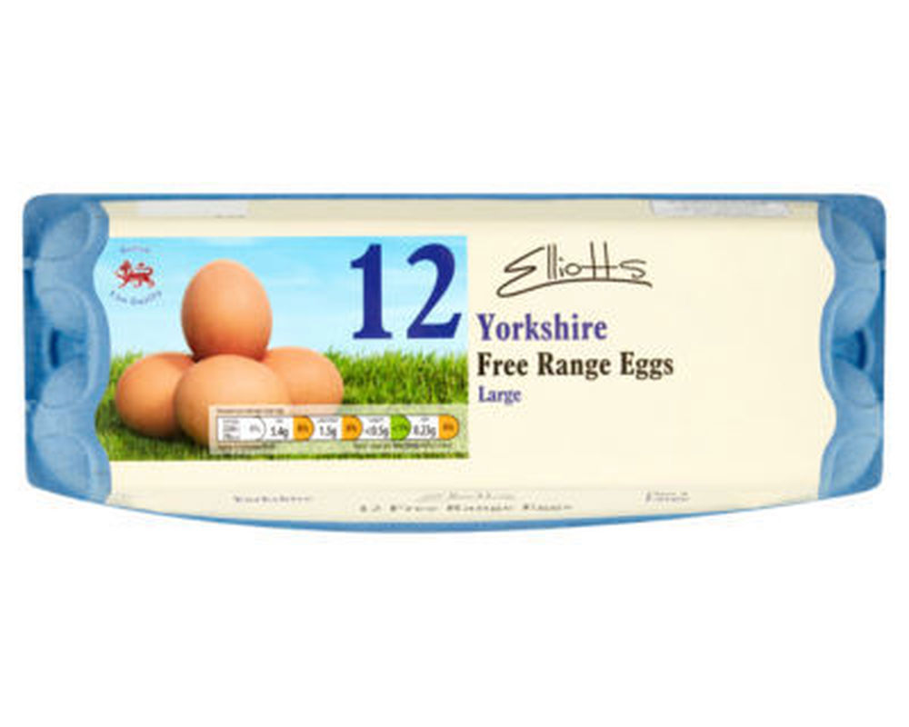 Elliotts Large Free Range Eggs 12