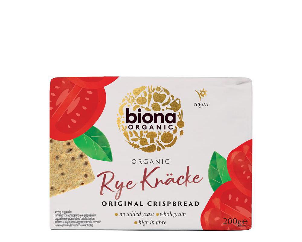 Organic Rye Crispbread Original 200g