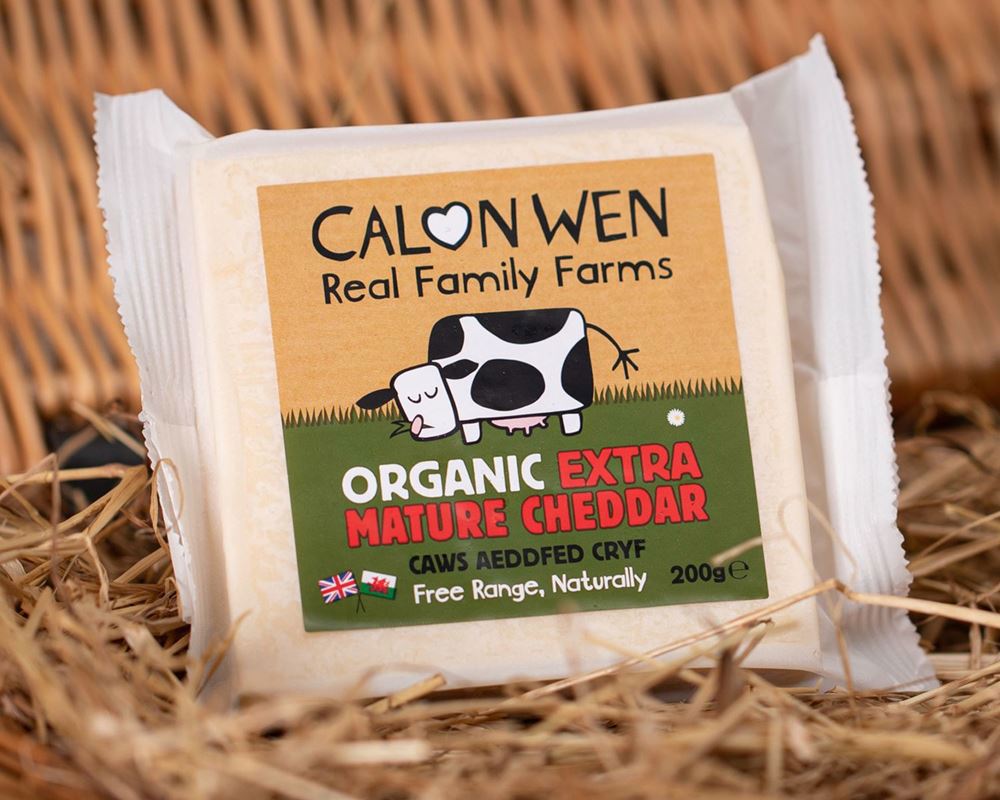 Calon Wen Extra Mature Cheddar Organic