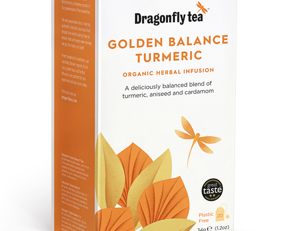Organic Golden Balance Turmeric Tea 20 bags
