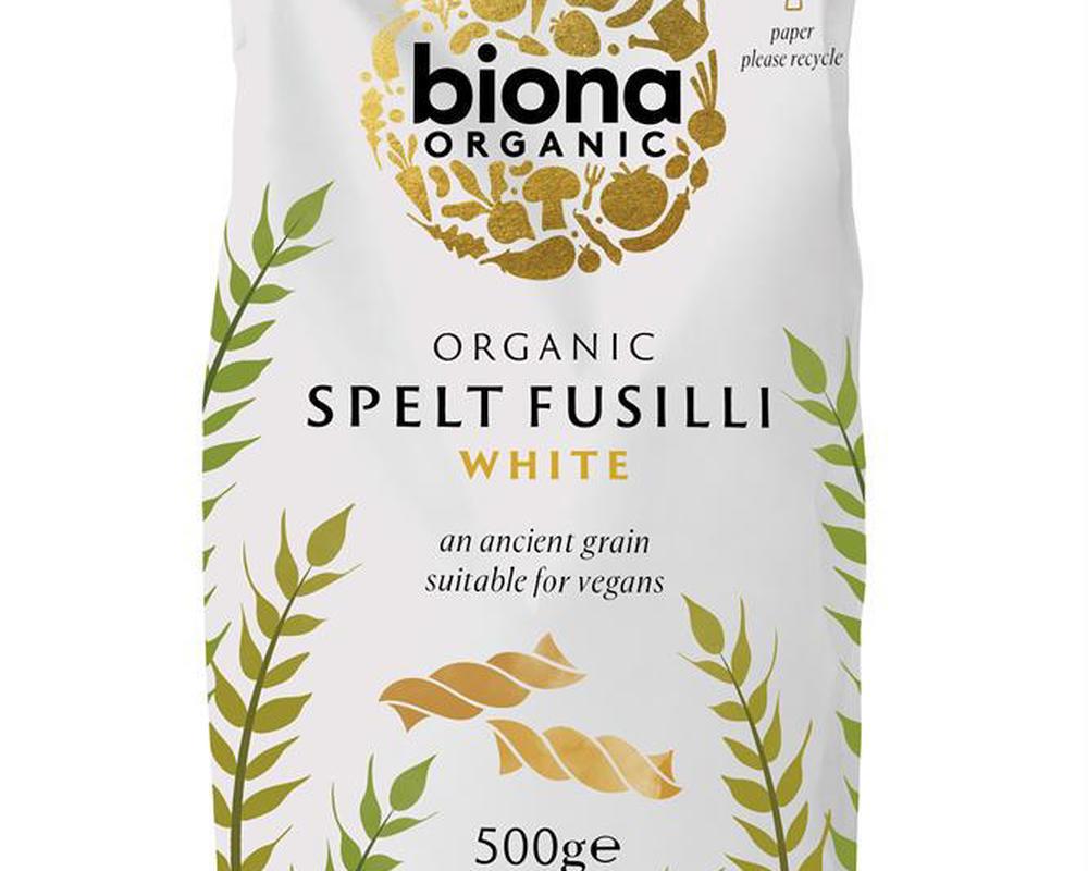 Organic Spelt White Fusilli Pasta 500g