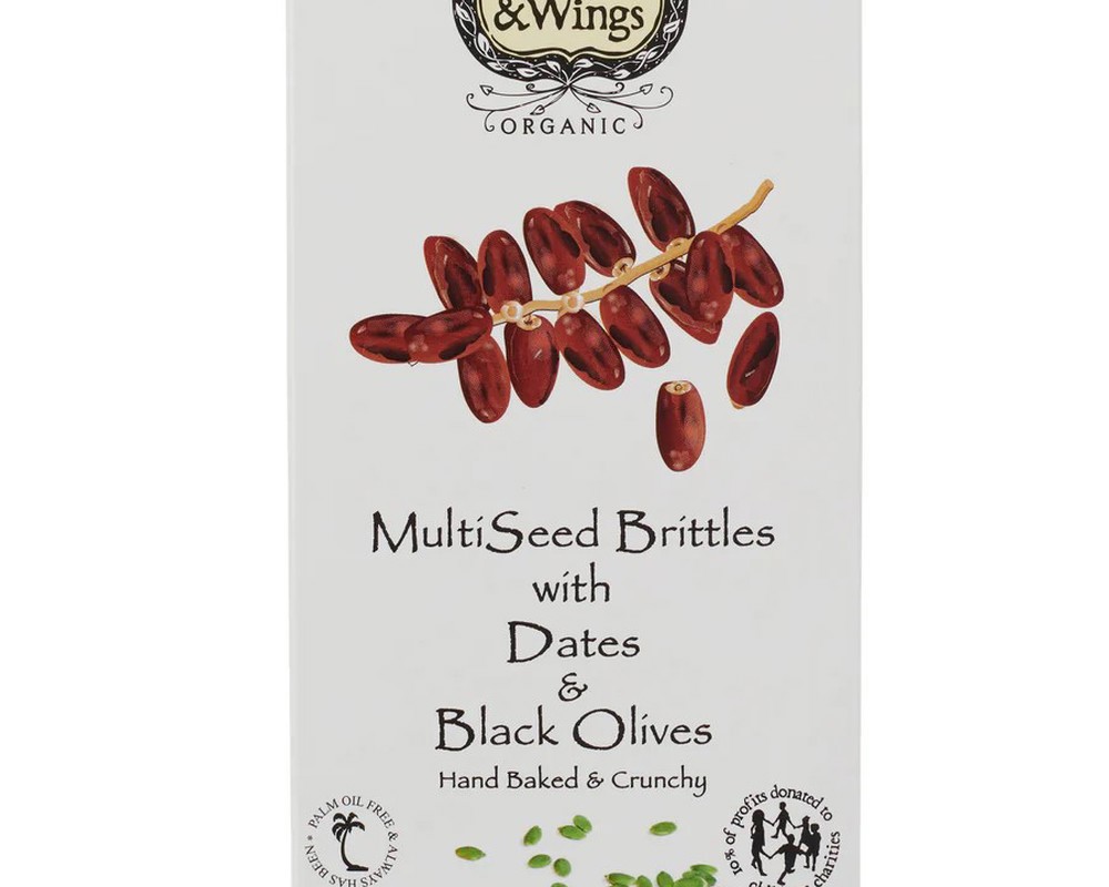 Roots & Wings MultiSeed Brittles Date & Olives