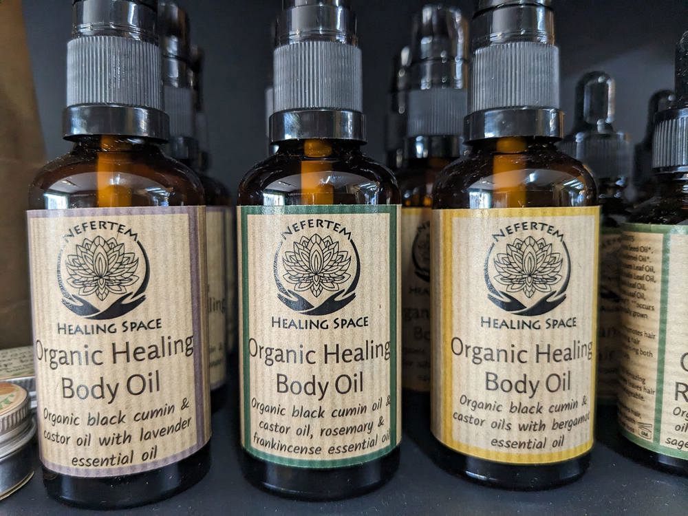 Nefertem Healing Space Organic Body Oil