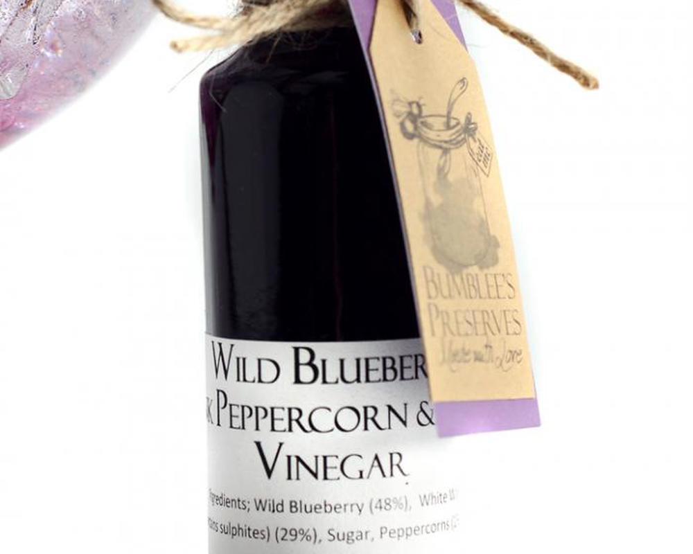 Wild Blueberry, Pink Peppercorn & Thyme Vinegar