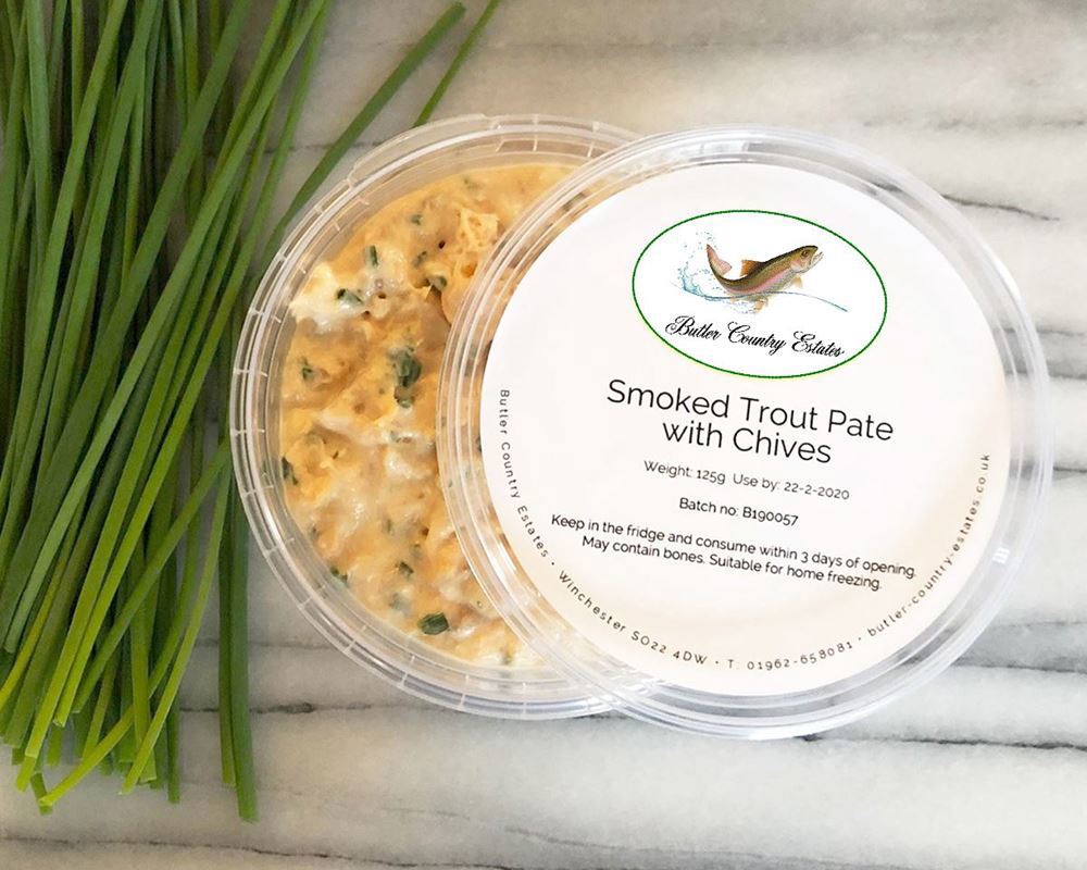 Smoked Trout Pate with Chives