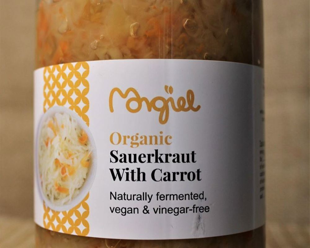 Organic Sauerkraut with Carrots
