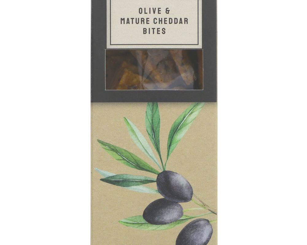 Authentic Bread Company Olive & Mature Cheddar Bites