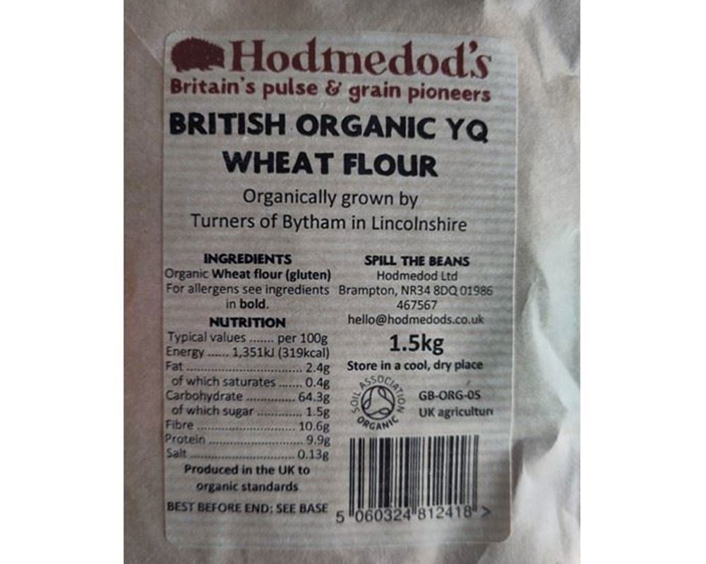 Hodmedod's Organic YQ Wheat Flour
