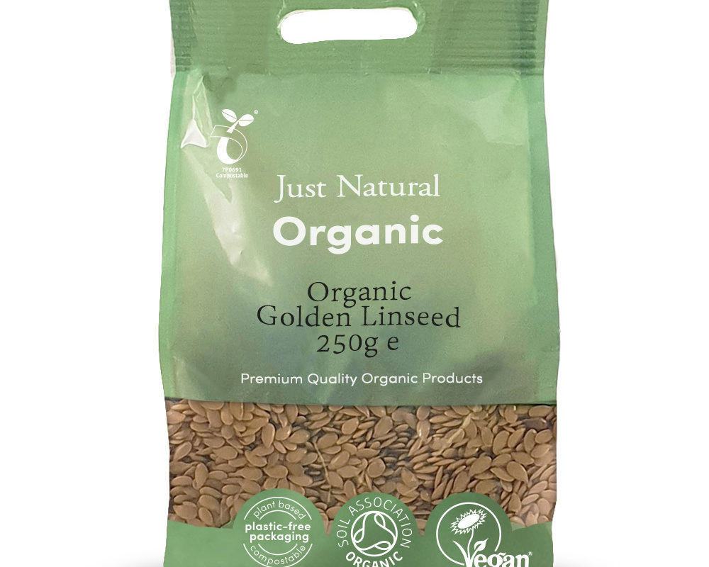 Organic Golden Linseed - 250G