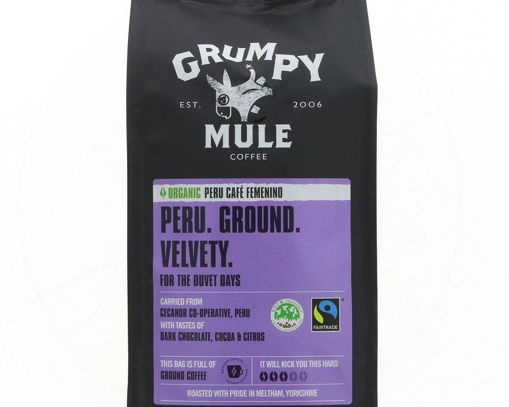 Grumpy Mule Peru Ground Coffee