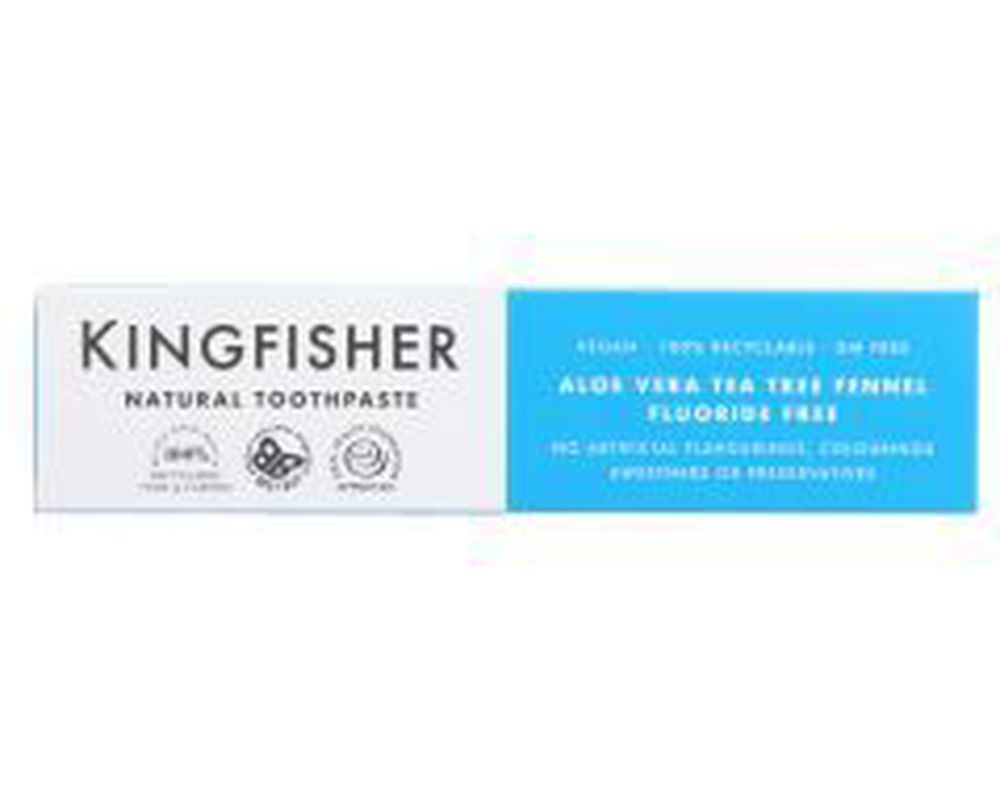 Kingfisher Aloe Vera Tea Tree Fennel Fluoride Free