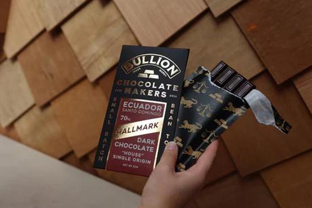 Bullion Hallmark Dark Chocolate 70%