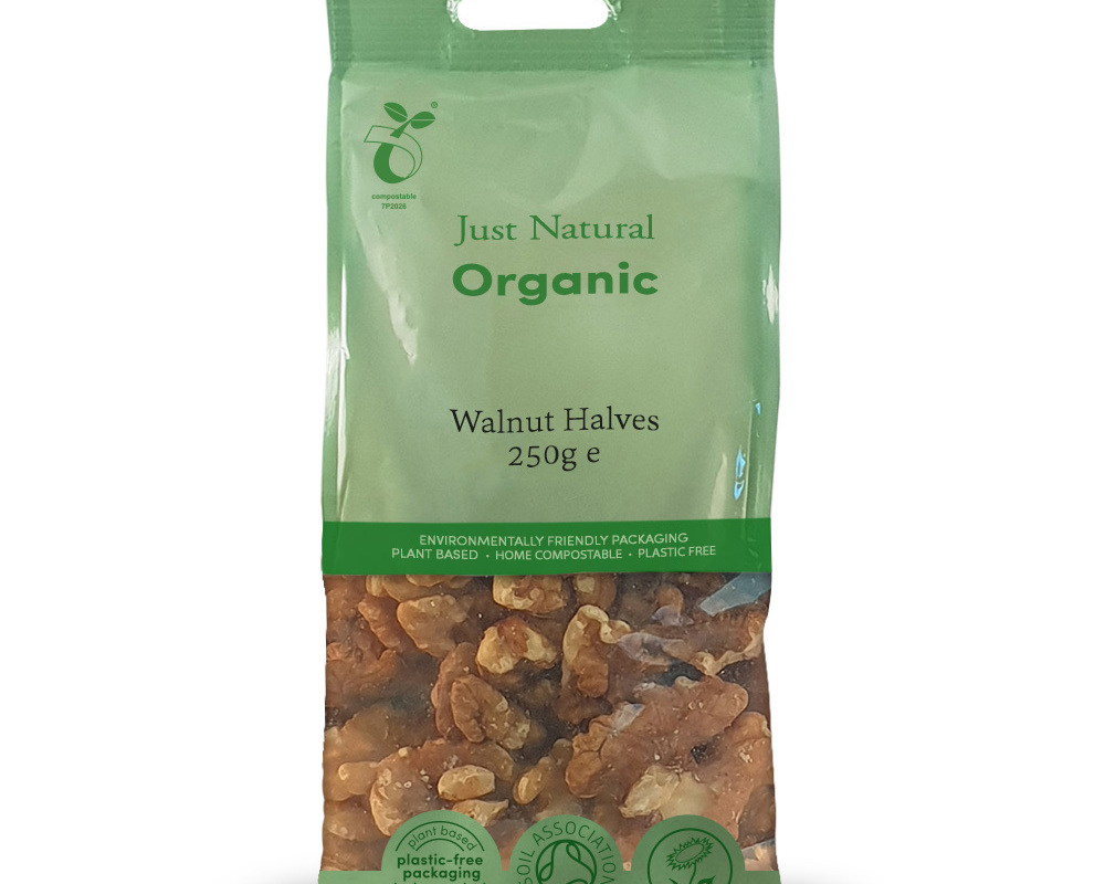 Organic Walnut Halves 250g