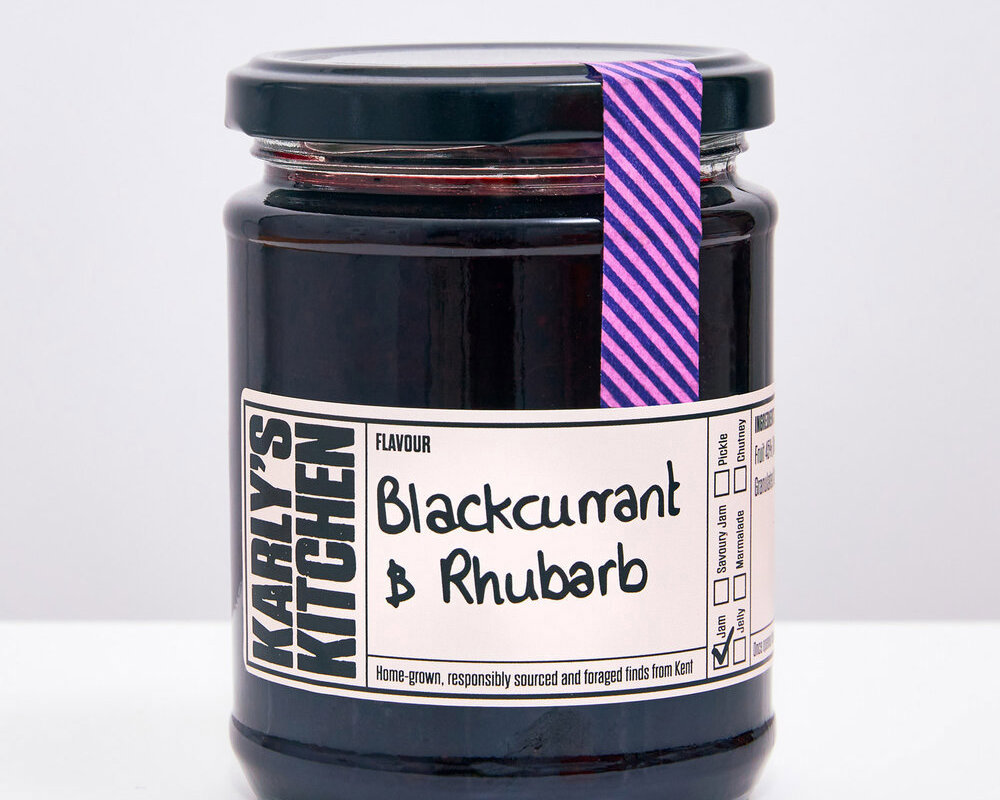 Blackcurrant & Rhubarb Jam
