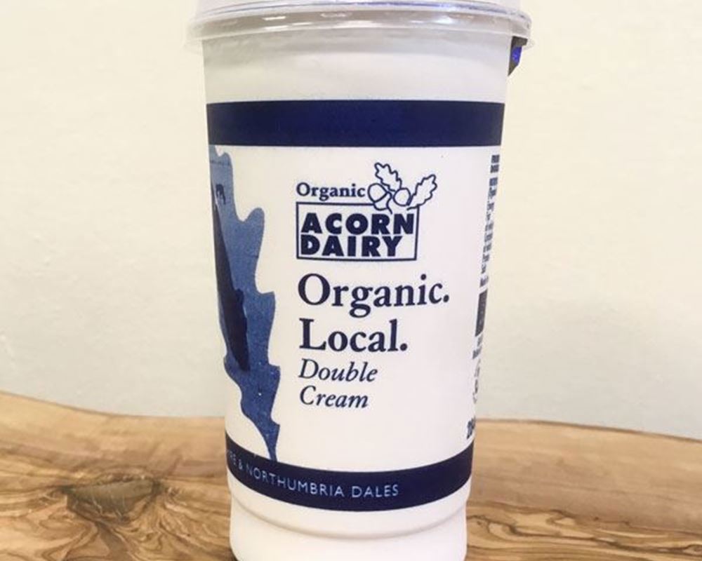 (Acorn Dairy) Cream - Double Organic 284ml