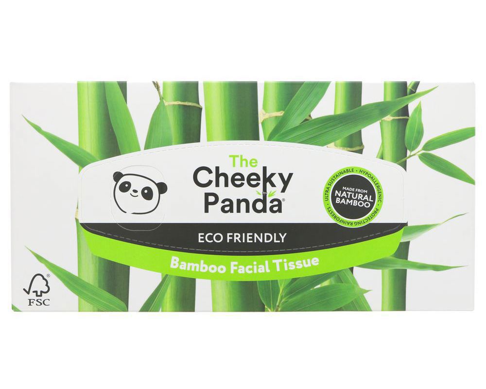 Cheeky Panda Facial Tissues 80pk