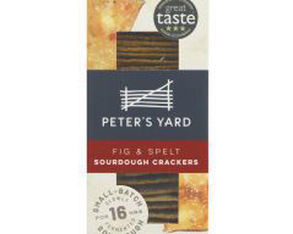 Peter's Yard Fig & Spelt Sourdough Crackers