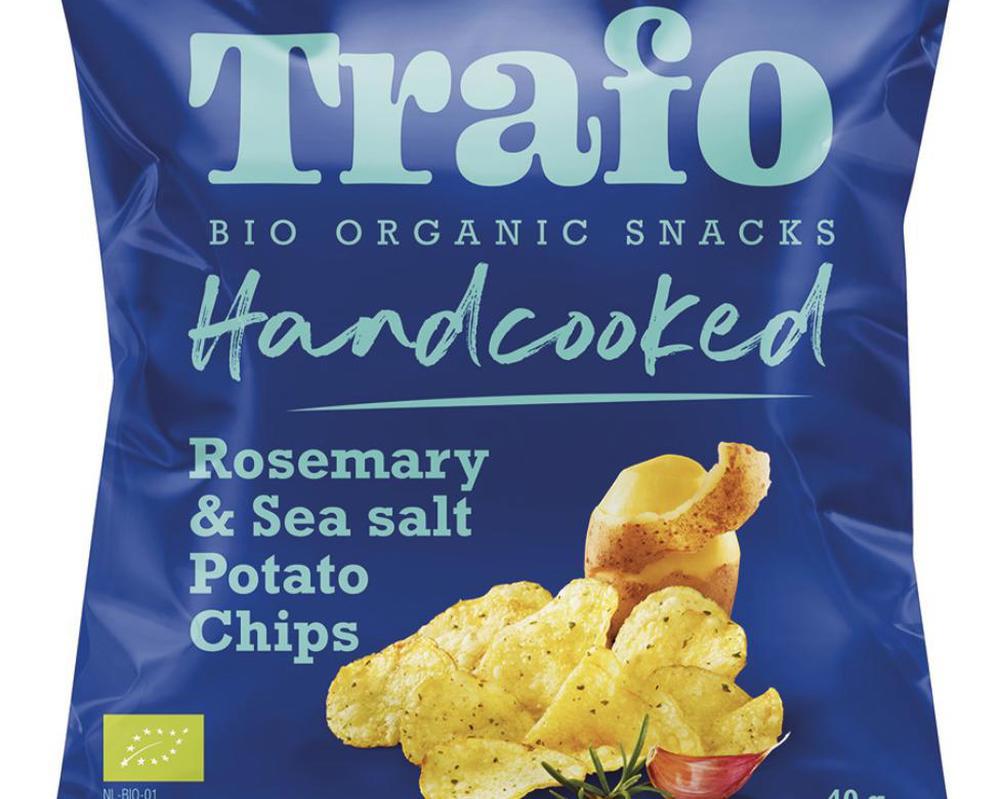 Trafo Organic Rosemary & Seasalt Potato Crisps 40g