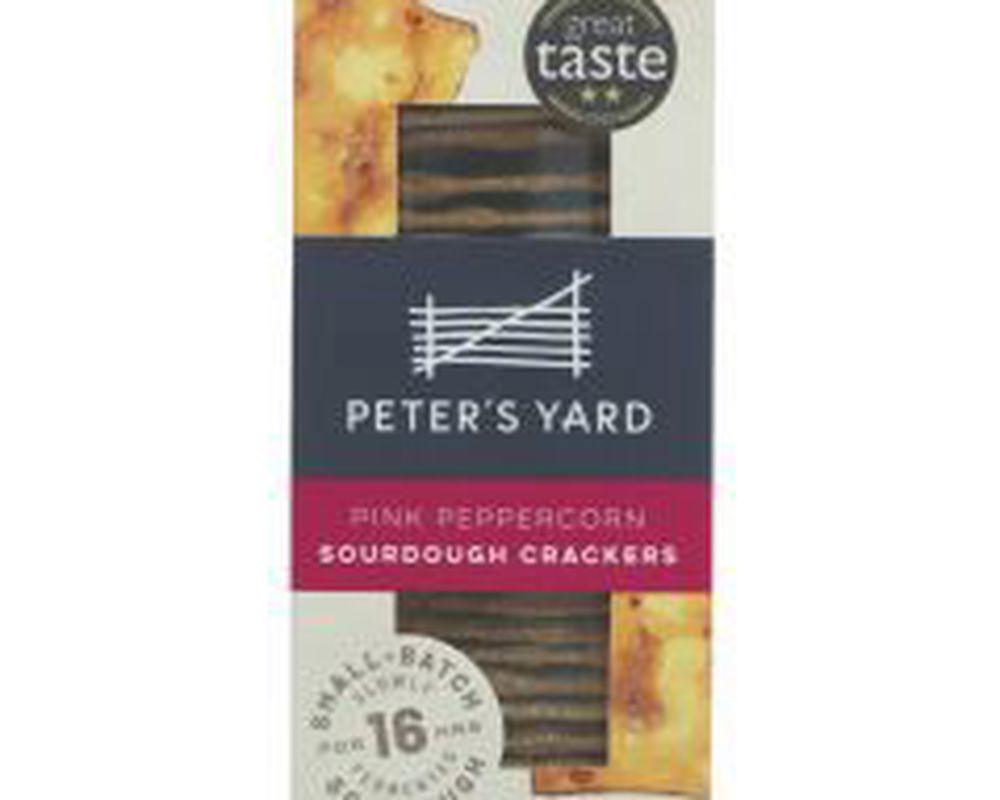 Peter's Yard Pink Peppercorn crackers