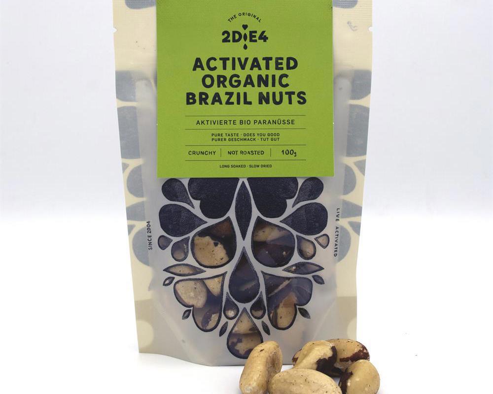 2DiE4 Activated Organic Brazils 100g