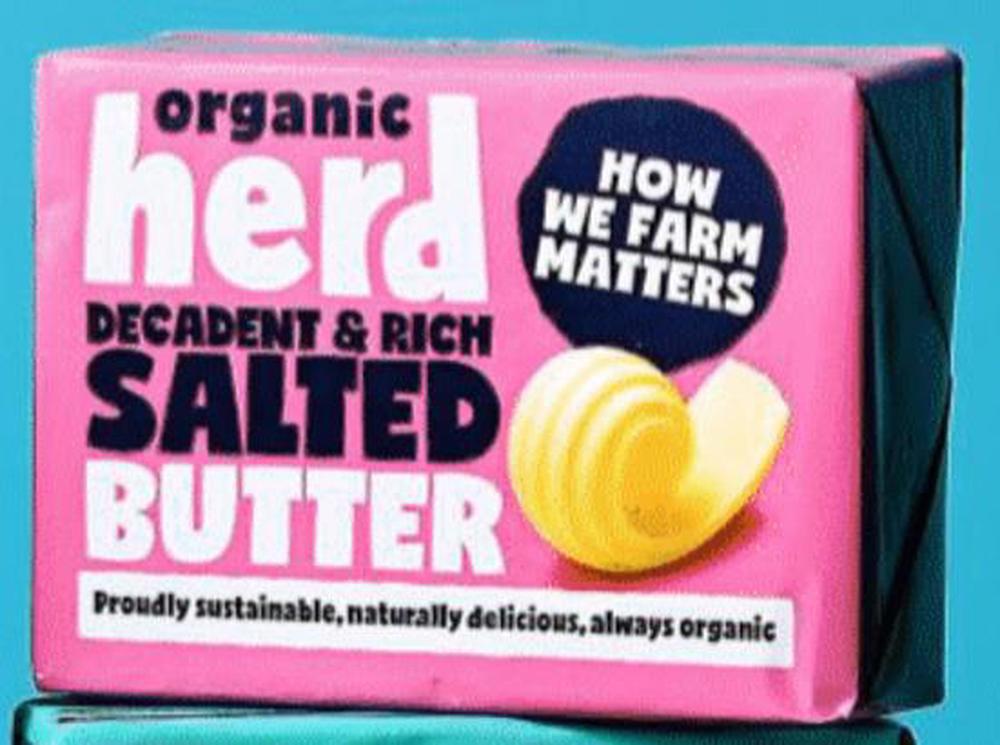 Organic Herd Organic Salted Butter