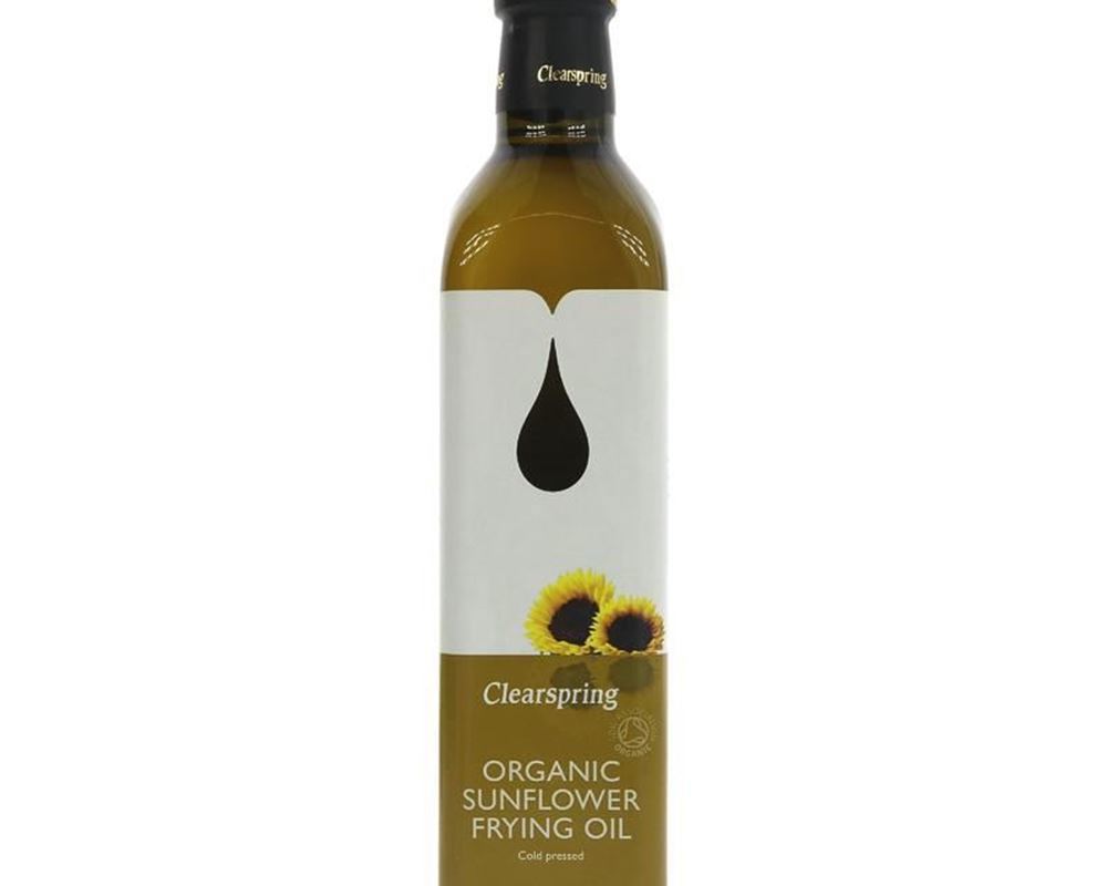 (Clearspring) Oil - Sunflower frying oil 500ml