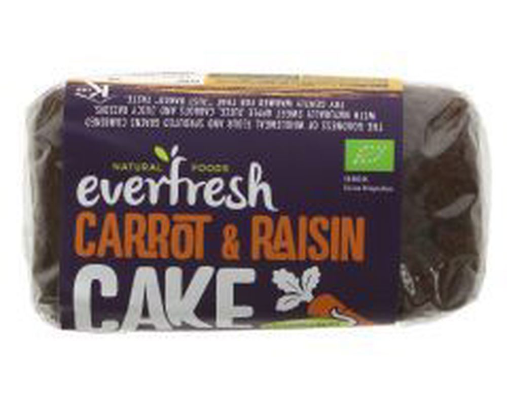 Everfresh Carrot Cake with Raisins - Sprouted