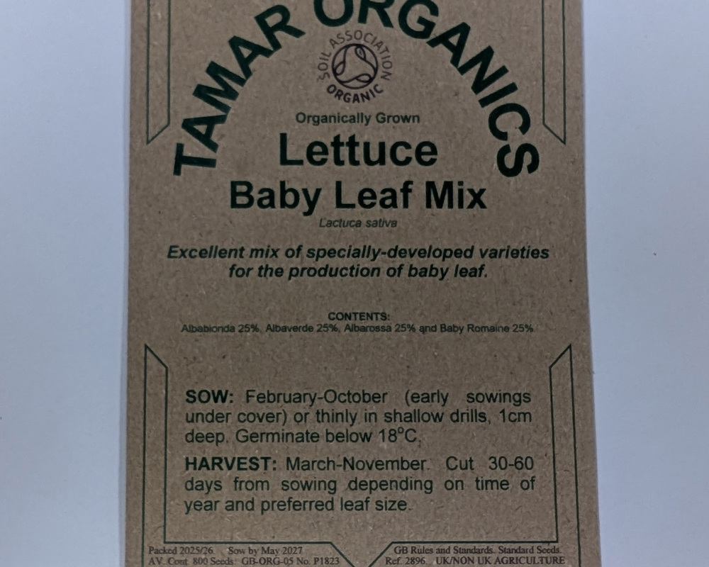(Seeds) Lettuce - Baby Leaf Mix