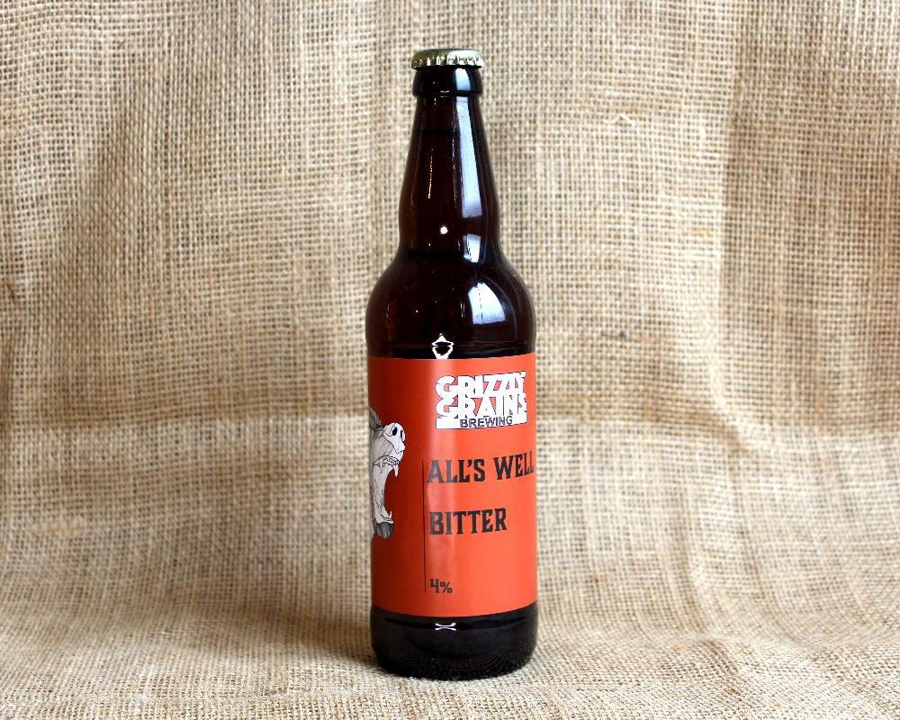 Grizzly Grains All's Well Bitter 4% 500ml