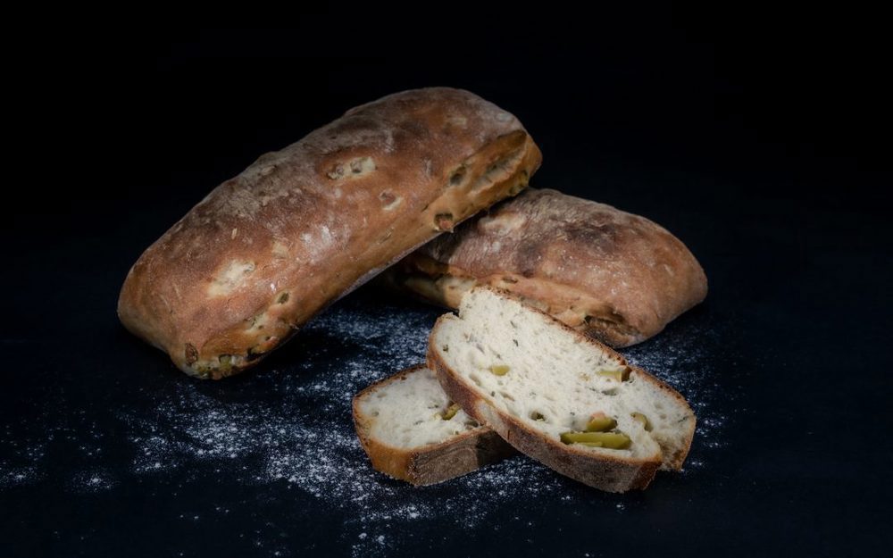 Bread: Flatbread - Olive & Rosemary - BB