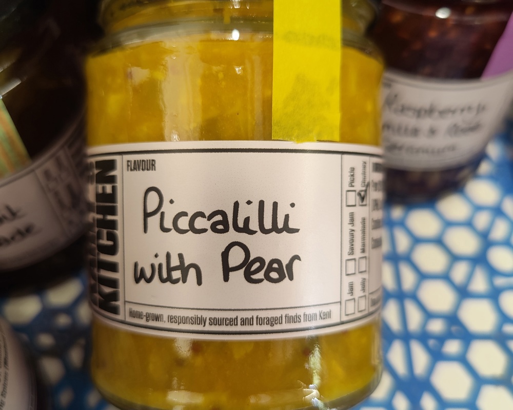 Piccalilli and Pear Chutney