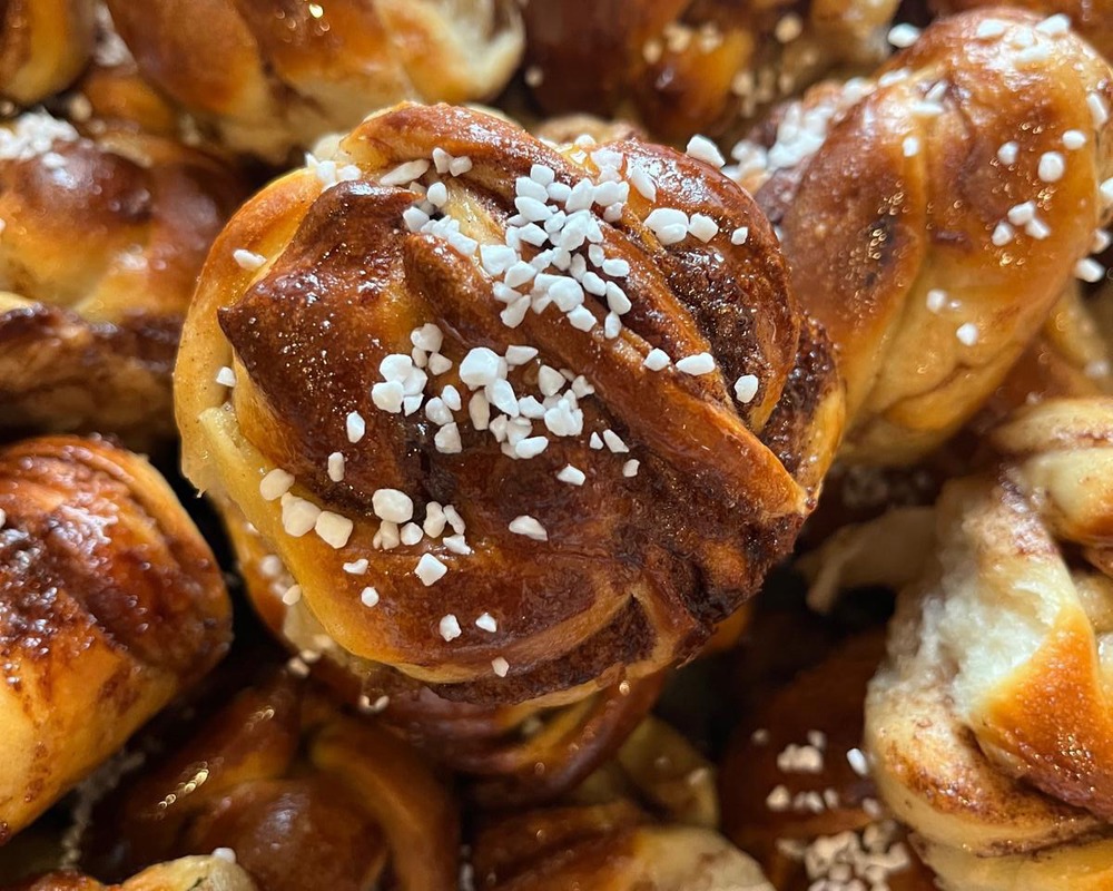Swedish cinnamon bun
