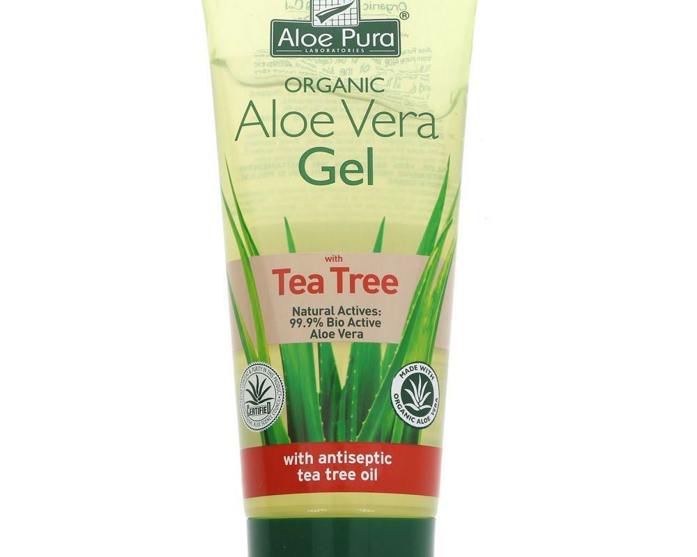 (Aloe Pura) Aloe Vera Gel +Tea Tree - 200ml