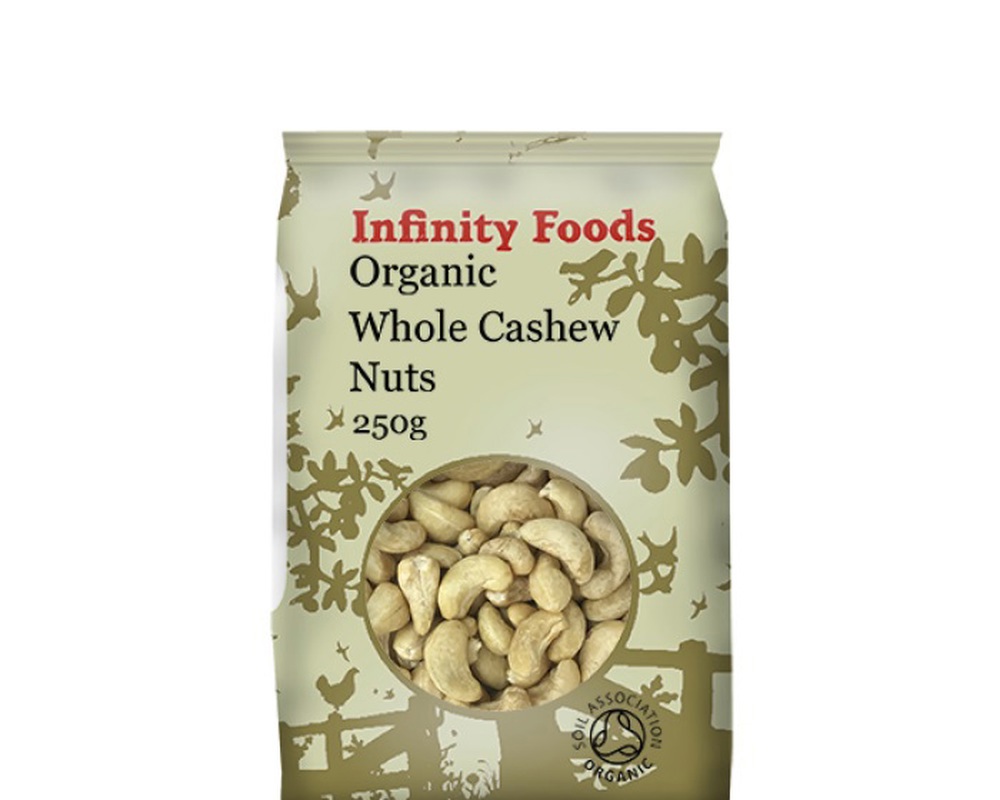 Whole organic cashew nuts