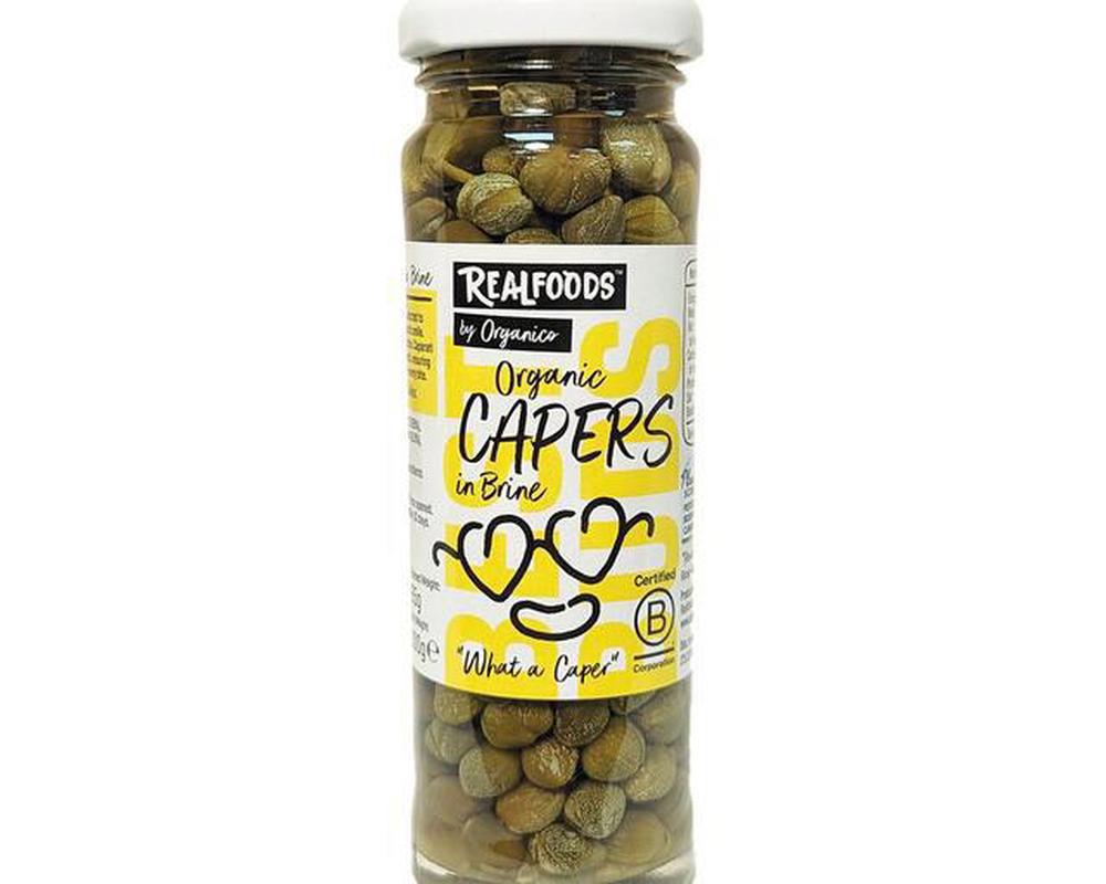 Organic Capers in Brine
