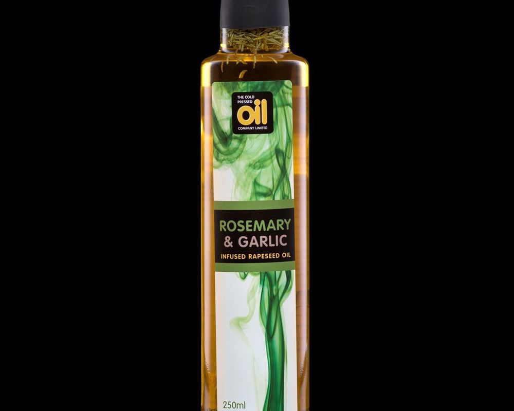 Rosemary and garlic infused oil