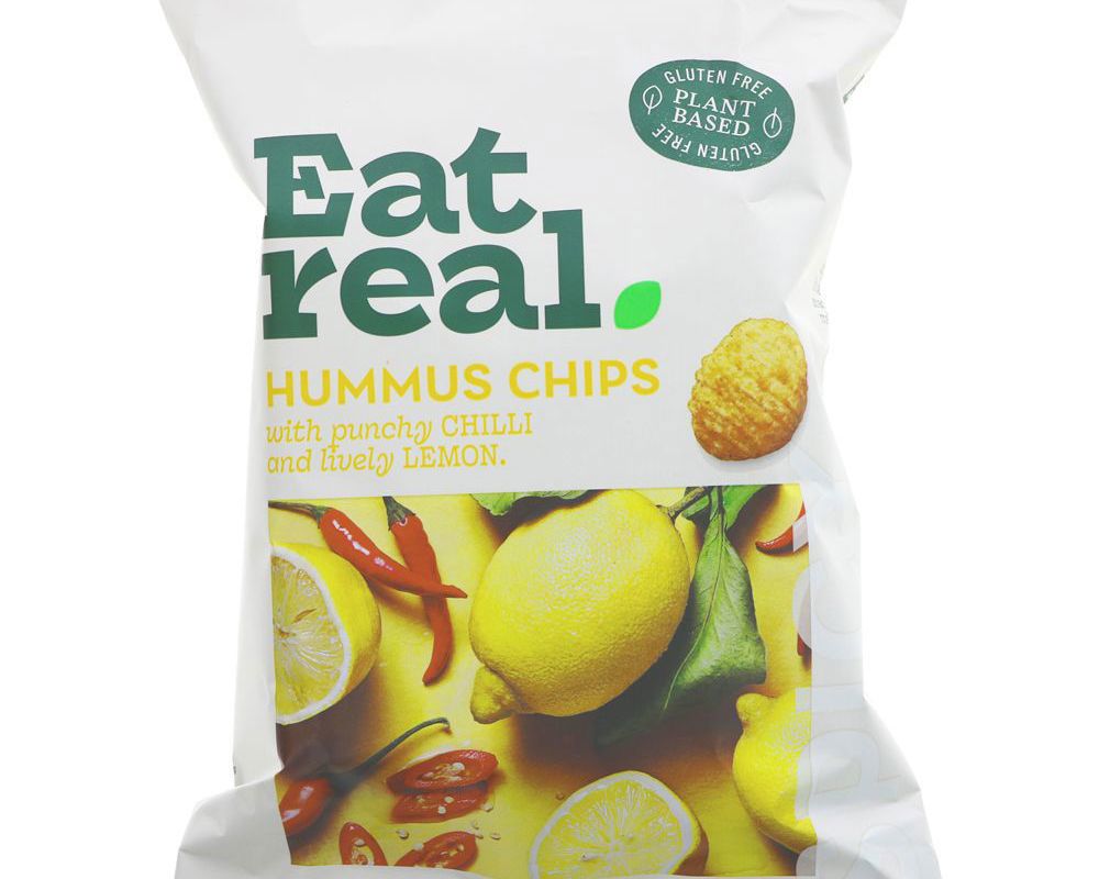 Eat Real Lemon and Chilli Hummus Chips