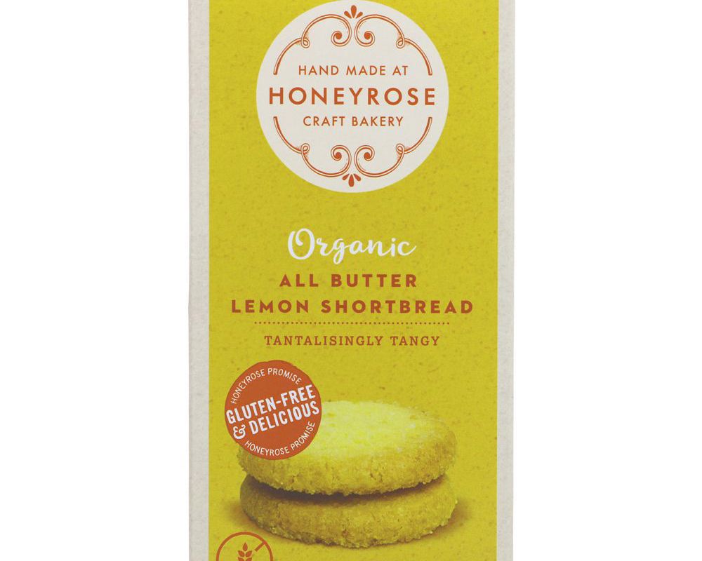 Honeyrose All Butter Lemon Shortbread