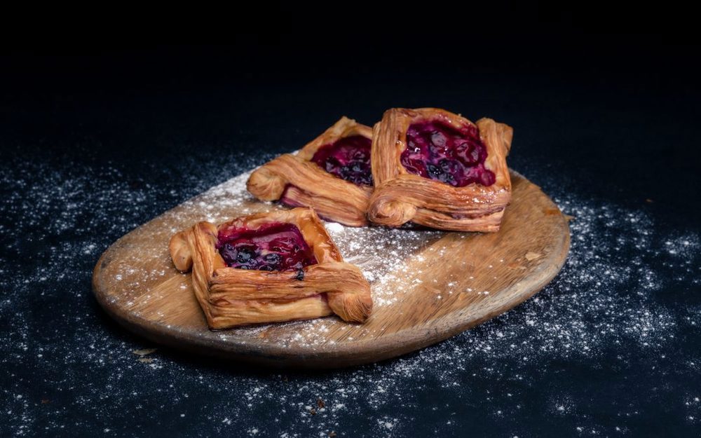 Pastry: Danish - Sour Cherry & Blueberry - BB