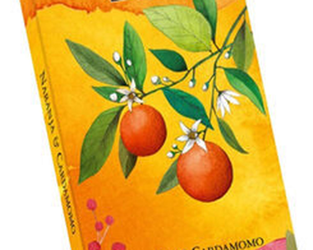 Milk Chocolate 46% Cocoa with Naranja & Cardamon