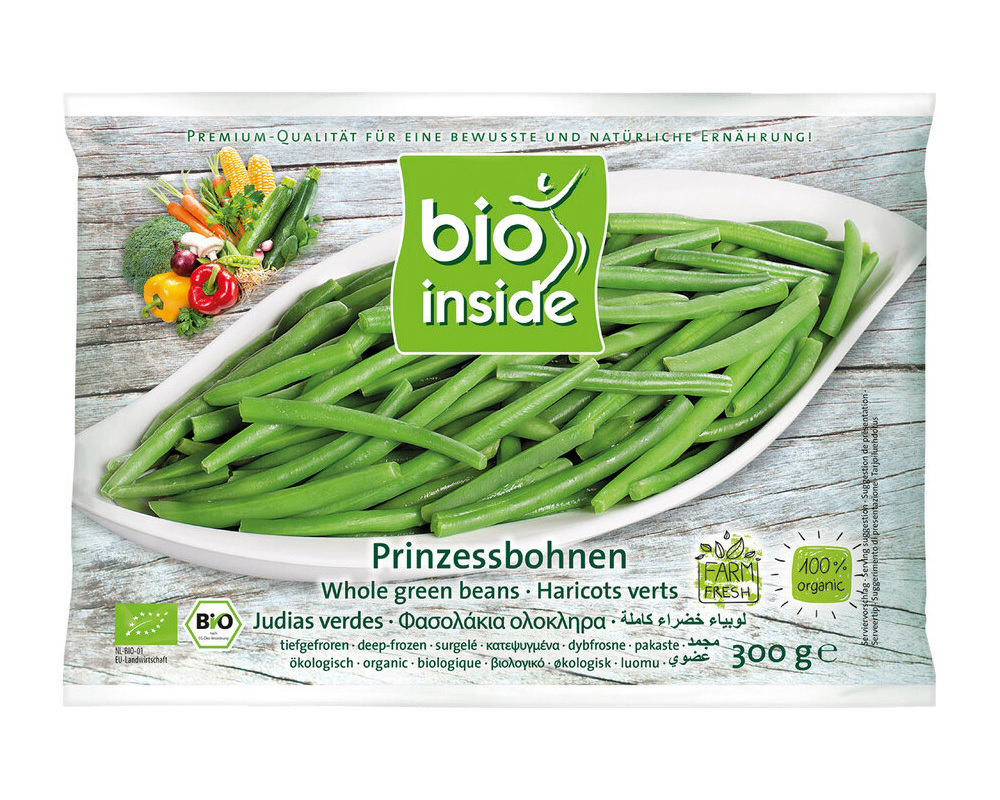 Organic Whole Green Beans 300g