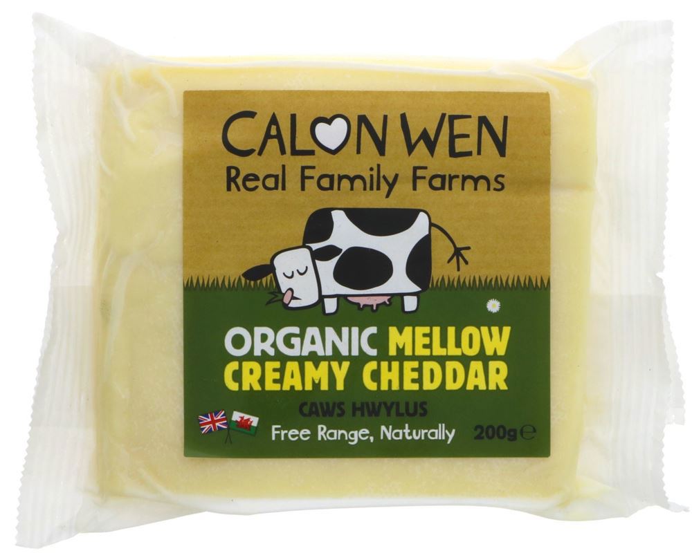Organic Mellow Creamy Cheddar - 200G