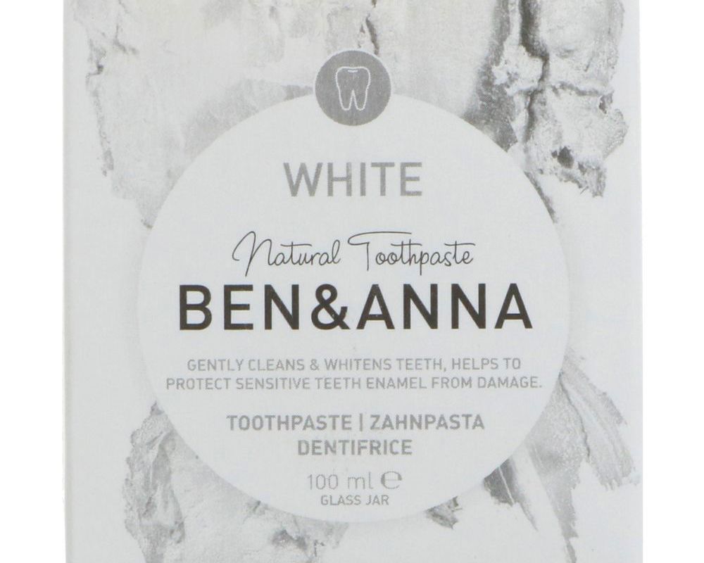 Ben & Anna White Natural Toothpaste