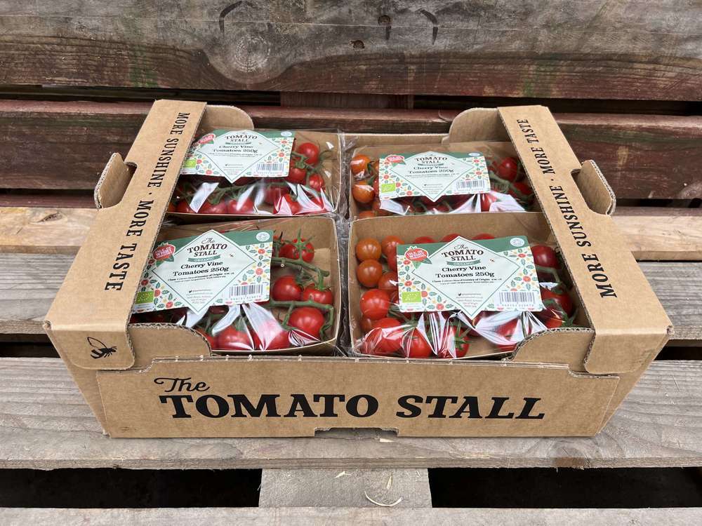 Tomatoes, Cherry, British on the Vine punnet
