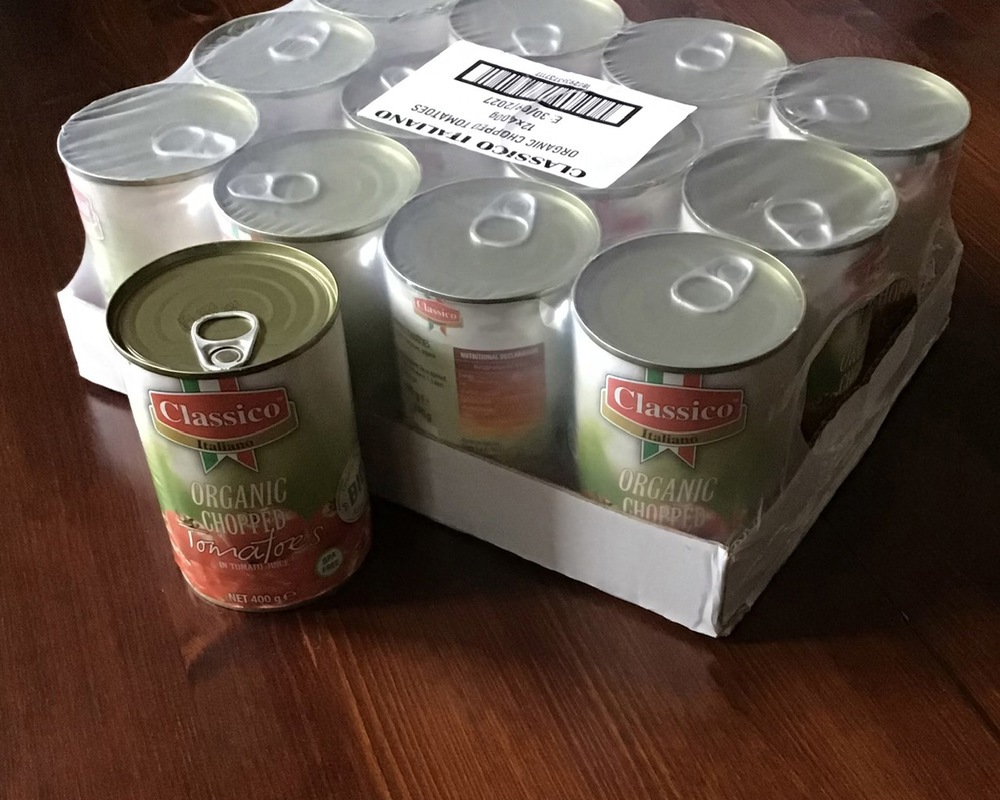 Bulk Tomatoes, Organic chopped