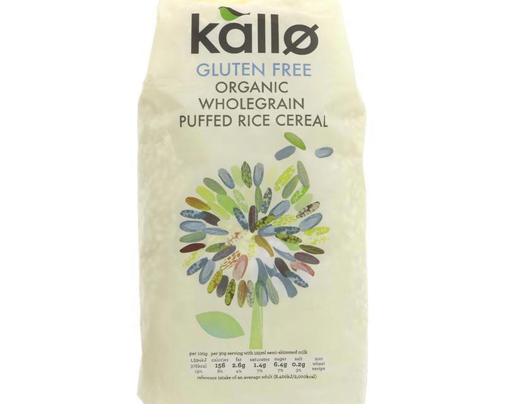 Cereal Puffed Rice 225g (Kallo)