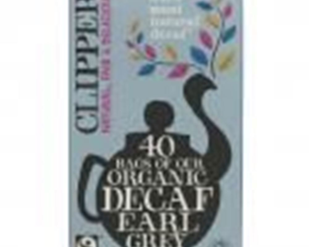 Clipper Organic Fairtrade Decaf Earl Grey teabags