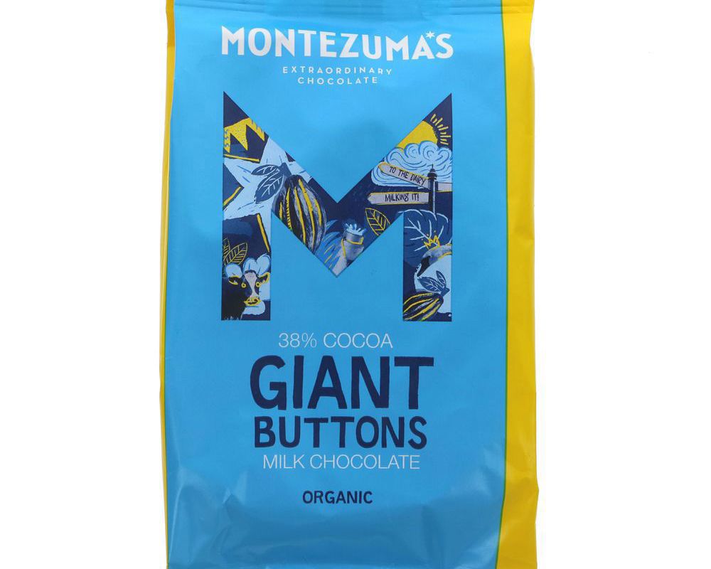 Chocolate Giant Buttons Milk (Montezuma)